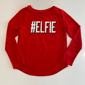 #ELFIE tee shirt for girls size M(7-8)